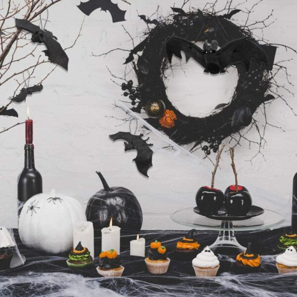 DECO HALLOWEEN CHAUVE SOURIS A SUSPENDRE