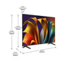 HISENSE TV LED 55'' VIDAA SMART - 4K UHD - 55A6N