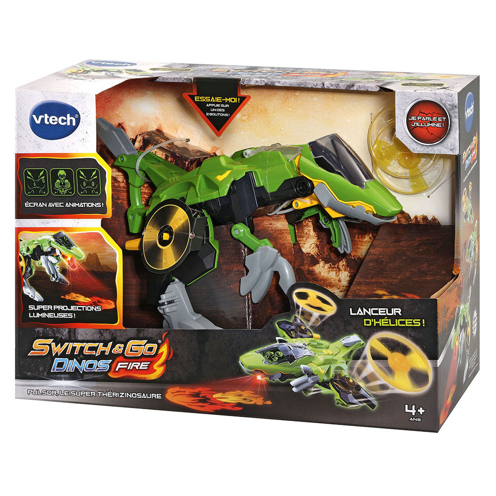 VTECH-SWITCH&GO DINO FIRE PULSOR+4ANS