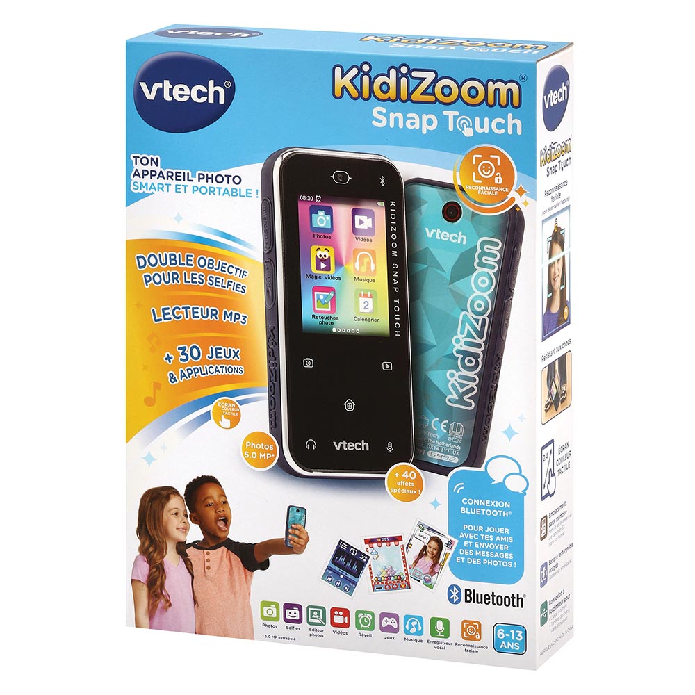 VTECH-KIDI ZOOM SNAP TOUCH-BLEU-6/13ANS –