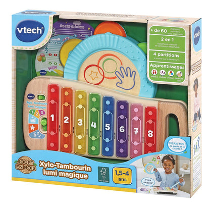 Vtech xylo-Tambourin Lumi Magique 1/2-4ans