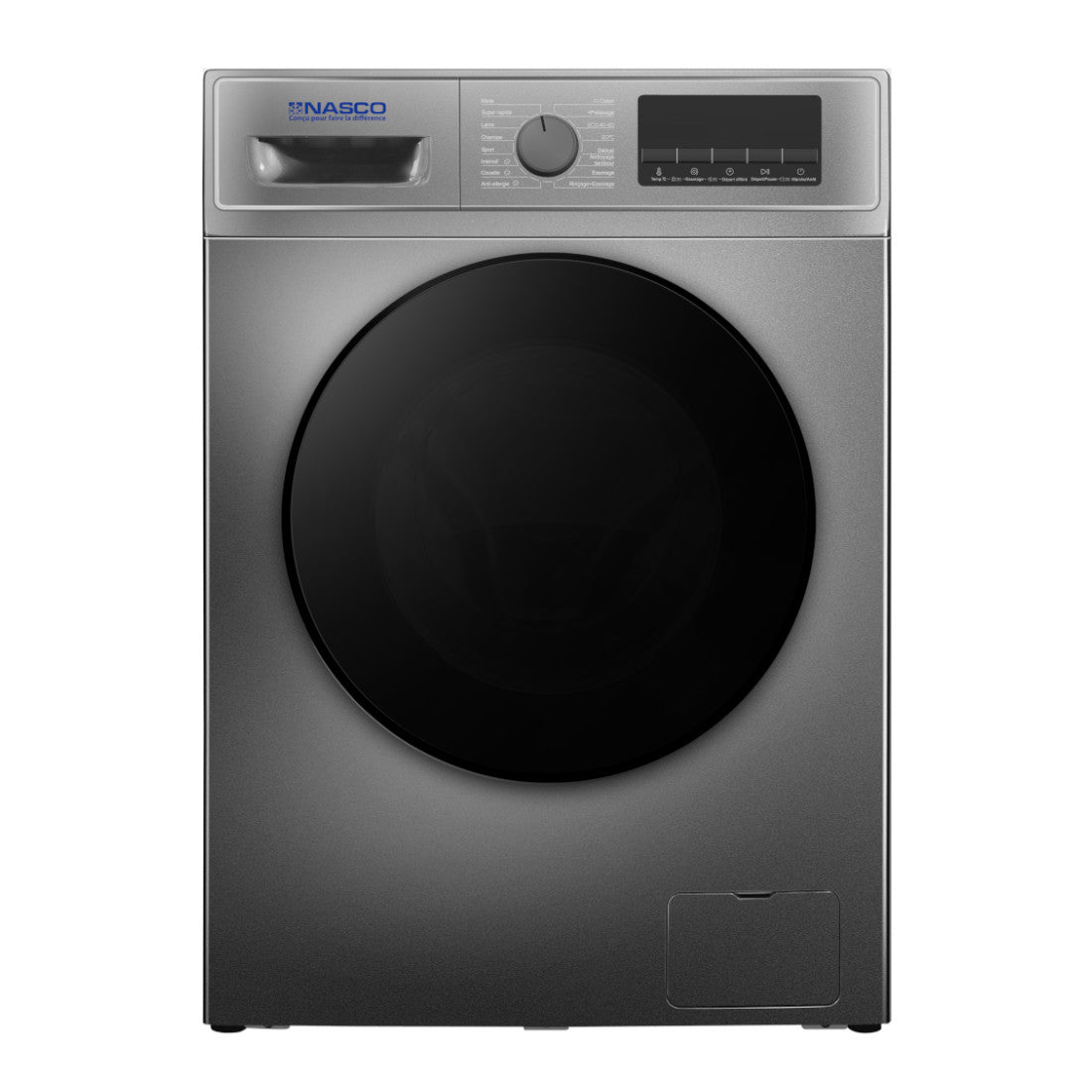 NASCO MACHINE A LAVER FRONT LOAD 8KG INVERTER - NASFL-T8KG-SDV1
