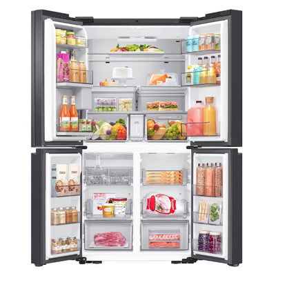 SAMSUNG REFRIGERATEUR FRENCH DOOR 4 PORTES 636 L ECRAN TACTIL FAMILY HUB - DISTRIBUTEUR D'EAU - RF65DG9H0EB1EF