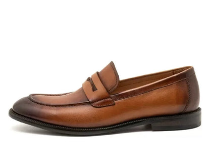 Importé - Chaussure Homme Moccasin Tendance Style Britannique En Cuir