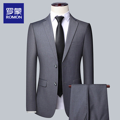 Importé - Ensemble Costume Homme Slim Décontracté 2 Pièces