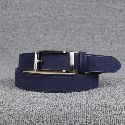 Importé - Ceinture Homme En Cuir de Daim Premium Boucle Automatique