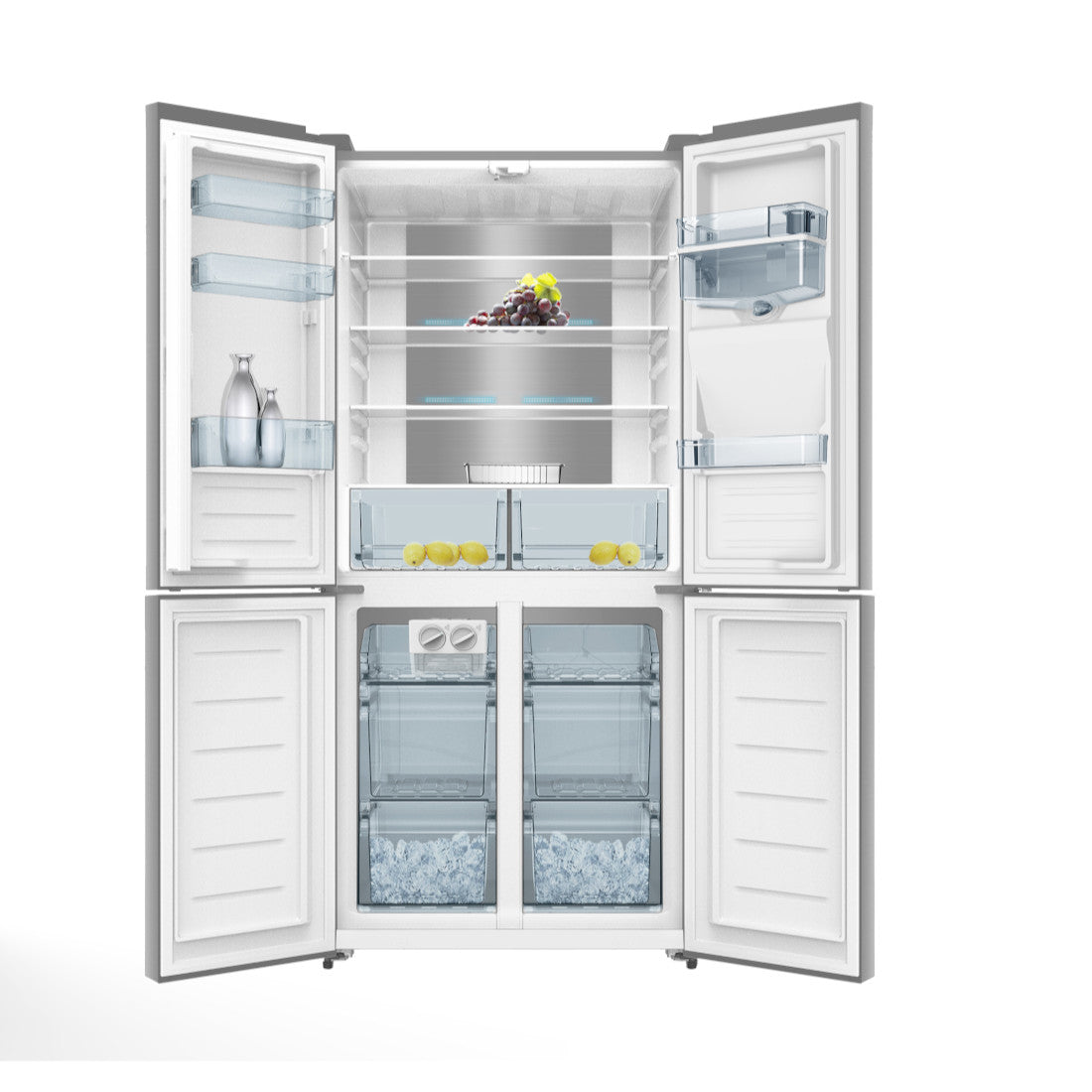 NASCO - REFRIGERATEUR QUATRE PORTES 522L NET - DISTRIBUTEUR D'EAU - KNASF4-64.4WD