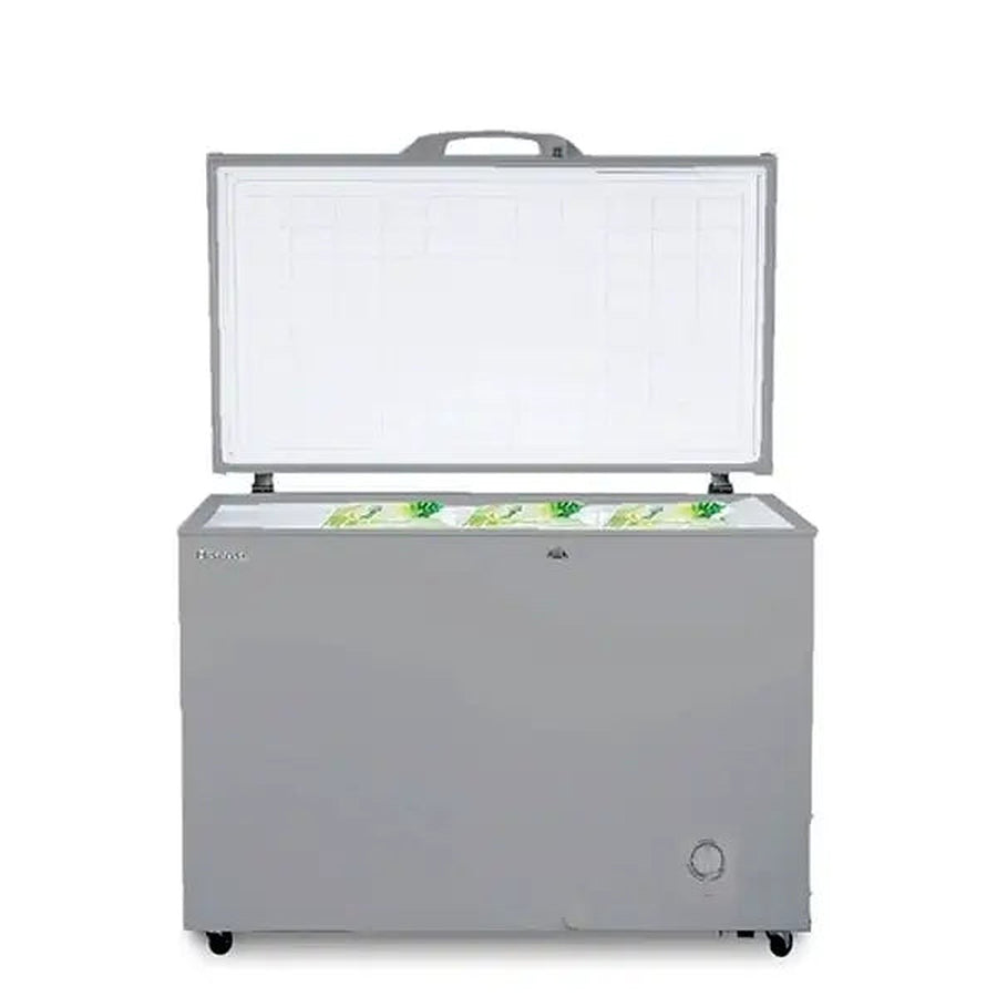CONGÉLATEUR HORIZONTAL UNE PORTE HISENSE - 297L - 1 PANIER À L’INTÉRIEURE - 1114W X 630D X 847H - FC390SHI