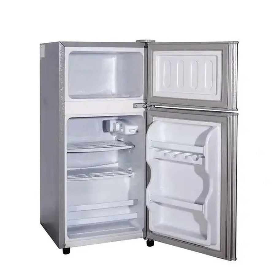 RÉFRIGÉRATEUR DOUBLE PORTES NASCO - 76L - ÉCONOMIQUE - UN ESPACE AU CONGÉLATEUR - R600A - NASF2-105FL-DS