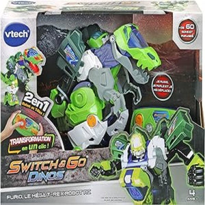 VTECH-SWITCH&GO DINOS FURIO-ROBOT RC+4ANS