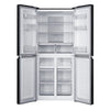 NASCO REFRIGERATEUR AMERICAIN 4 PORTES GRIS SOMBRE NO FROST - 422LT NET - HNASF4-54S