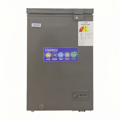 NASCO CONGELATEUR HORIZONTAL GRIS 99LT ECO ENERGIE- NASCF-150-LM