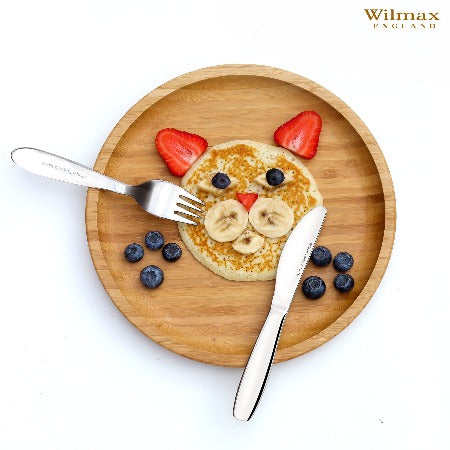 PLAT ROND EN BAMBOU-23CM