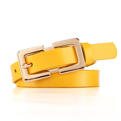Importé - Ceinture Femme En Cuir Véritable