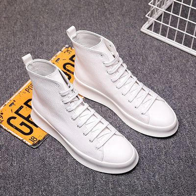 Importé - Chaussure Homme Baskets Montantes Tendance Cuir PU