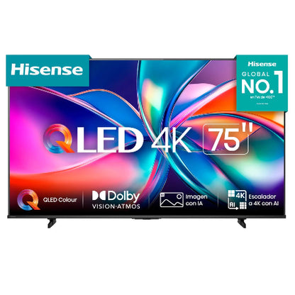 HISENSE TV QLED 75" CONNECTEE VIDAA - 4K UHD -75Q6Q
