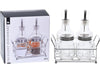 Service a Condiments-5pcs-en Verre/Inox