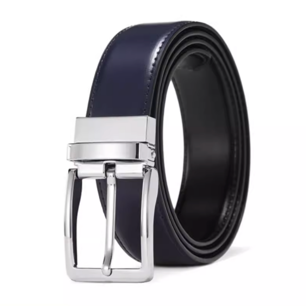 Importé - Ceinture Cuir Premium Homme Double Face Rotative