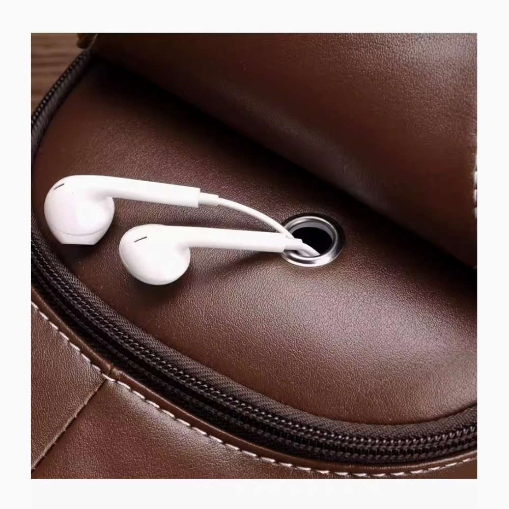 Sac à Main - Femme - Cuir - Marron - Bandoulière Chaîne Amovible - Idéal pour Téléphone Portable - 19 cm Marron - Bagagerie - Maroquinerie Sac à Main - Femme - Cuir - Marron - Bandoulière Chaîne Amovible - Idéal pour Téléphone Portable - 19 cm Marron - Bagagerie - Maroquinerie