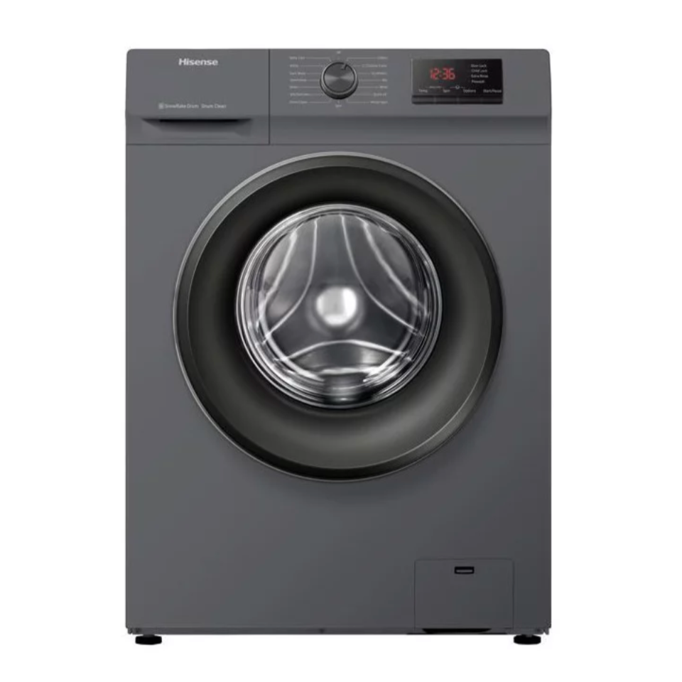 HISENSE MACHINE A LAVER SNOWFLAKE DRUM A++ FRONT LOAD - 6 KG - WFVB6010MT