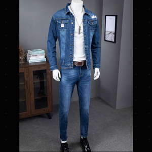 Importé - Ensemble Homme Jean Denim Jacket + Pantalon Slim