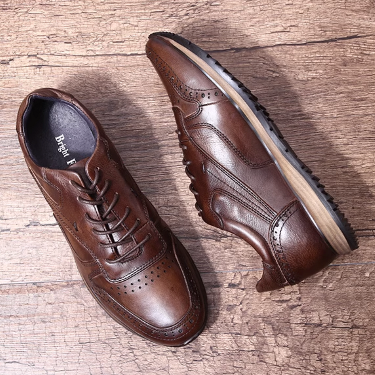 Importé - Chaussure Homme Sport Cuir Britannique Décontracté