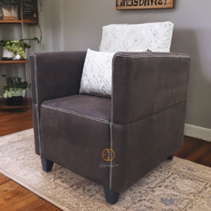 Salon Canapé Gagnoa - 1 Place - Marron