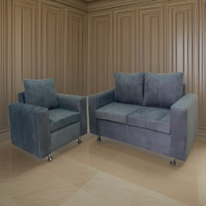 Salon Canapé Bracarré 3 Places - Gris