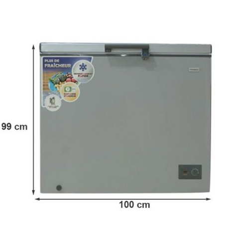 NASCO CONGELATEUR HORIZONTAL GRIS 370LT - NAS-506CH