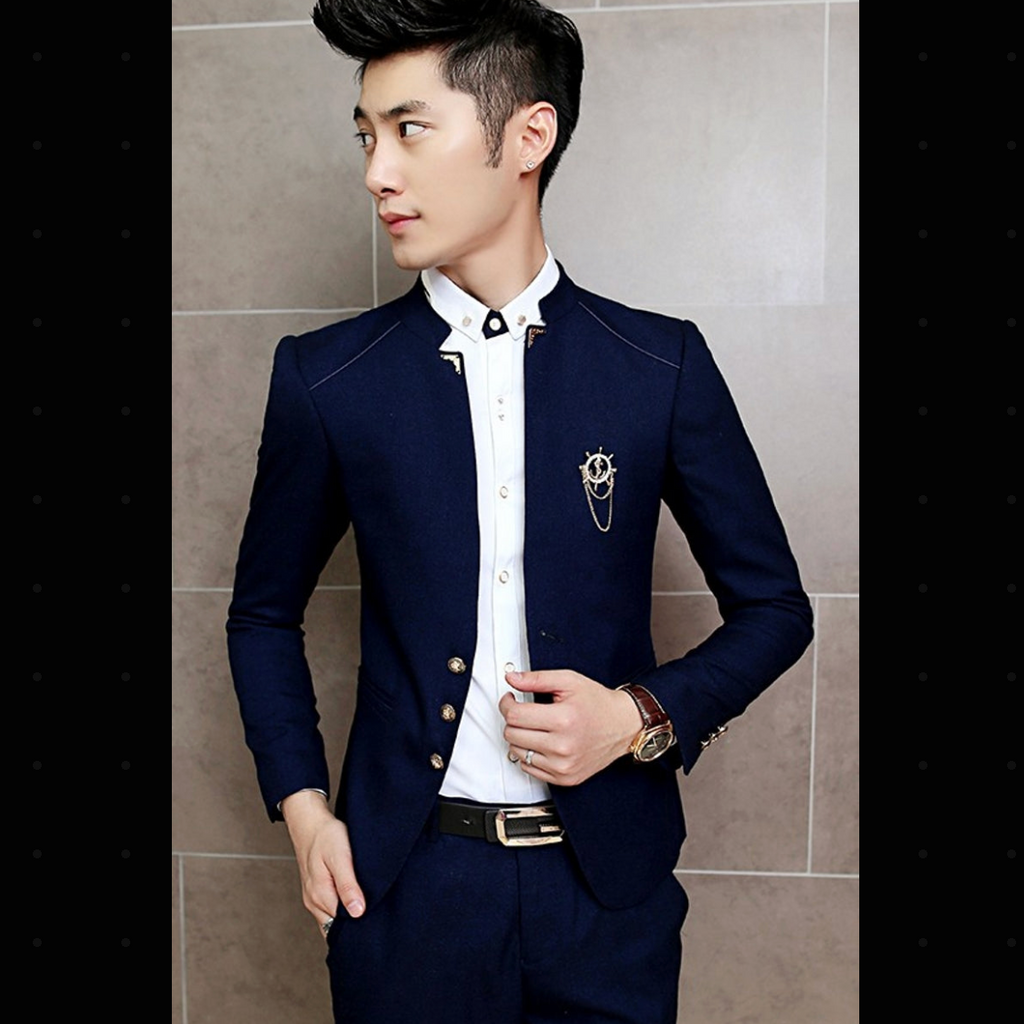 Importé - Costume Homme Pantalon + Chemise Fibre de Viscose