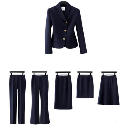Importé - Ensemble Tailleur Femme 2-3 Pièces Slim Fit Premium