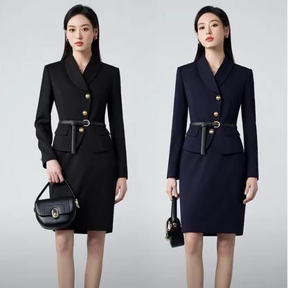 Importé - Ensemble Tailleur Femme 2-3 Pièces Slim Fit Premium