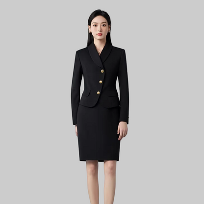 Importé - Ensemble Tailleur Femme 2-3 Pièces Slim Fit Premium