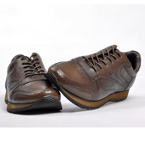 Importé - Chaussure Homme Sport Sneakers Décontracté En Cuir