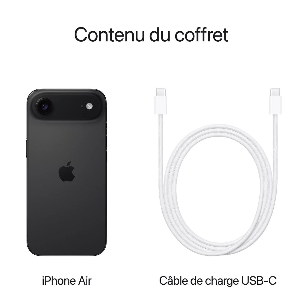 Apple iPhone 17 Air 256Go - 5G - 6.9'' - 48Mpx