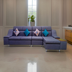 Salon Canapé Sopra - 5 Places - Gris