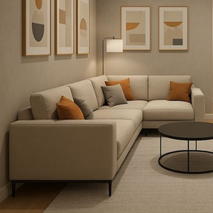 Salon Canapé d'angle Confort - 6 places