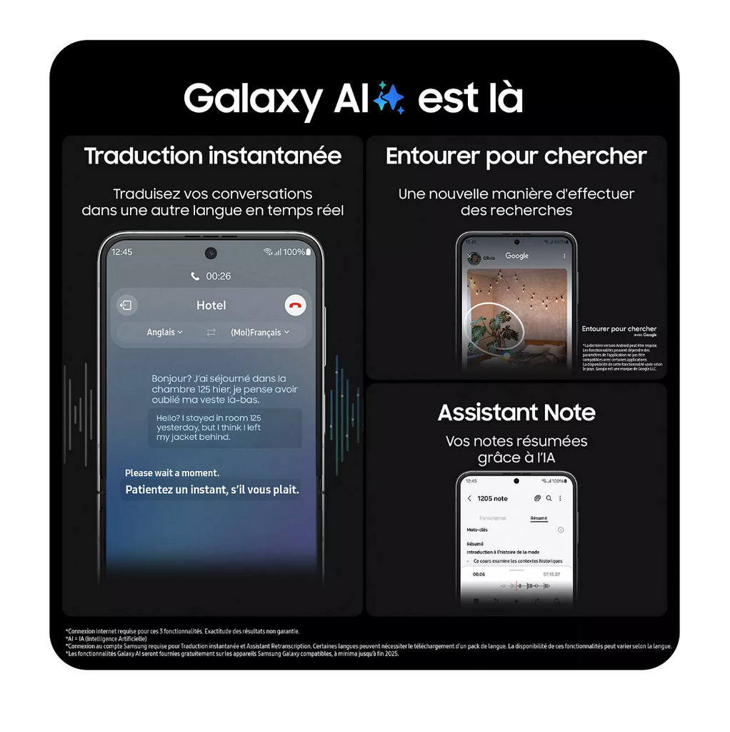 Reconditionné - Samsung Galaxy Z Flip 5 256Go 5G 7.6" - Garantie 12 mois