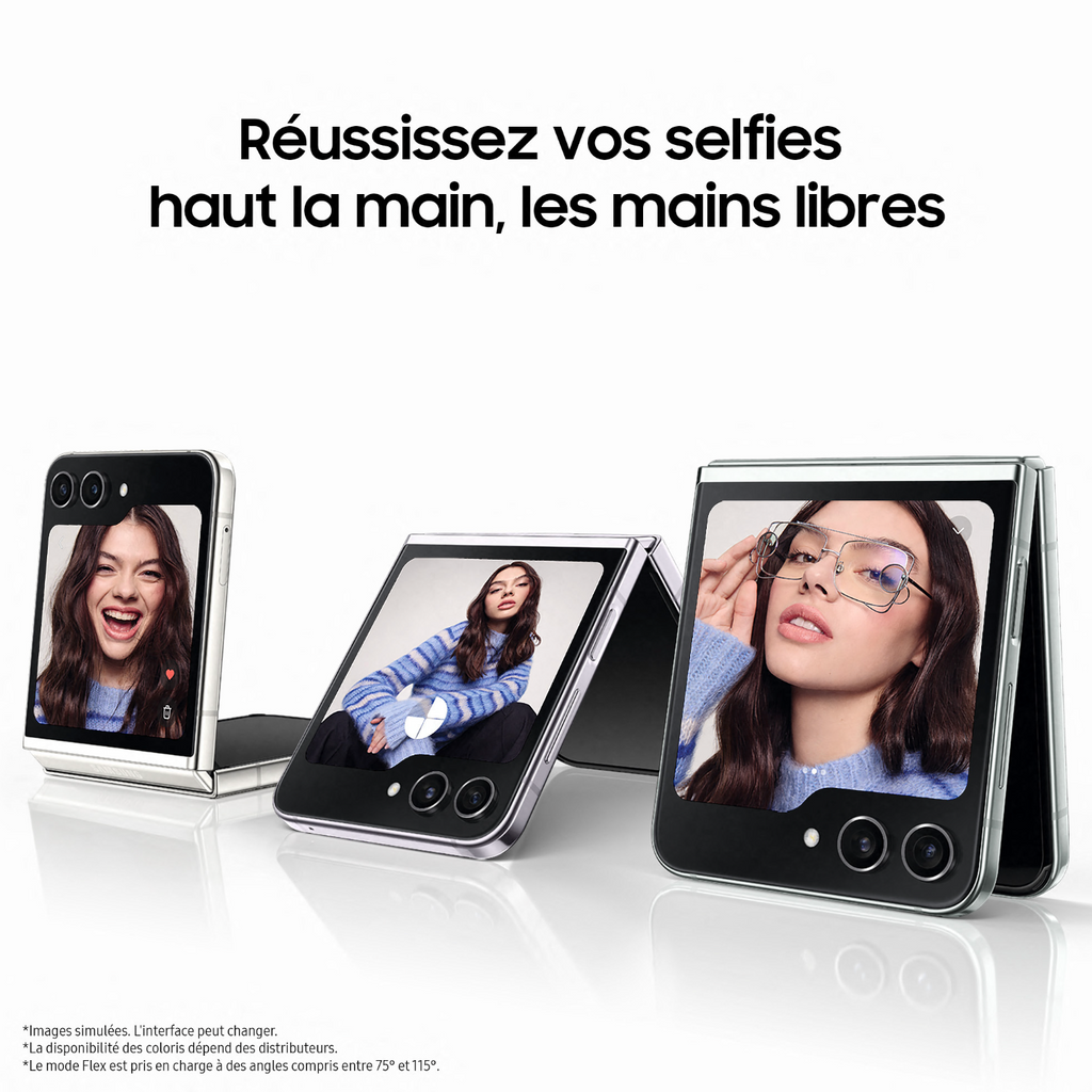 Reconditionné - Samsung Galaxy Z Flip 5 256Go 5G 7.6" - Garantie 12 mois
