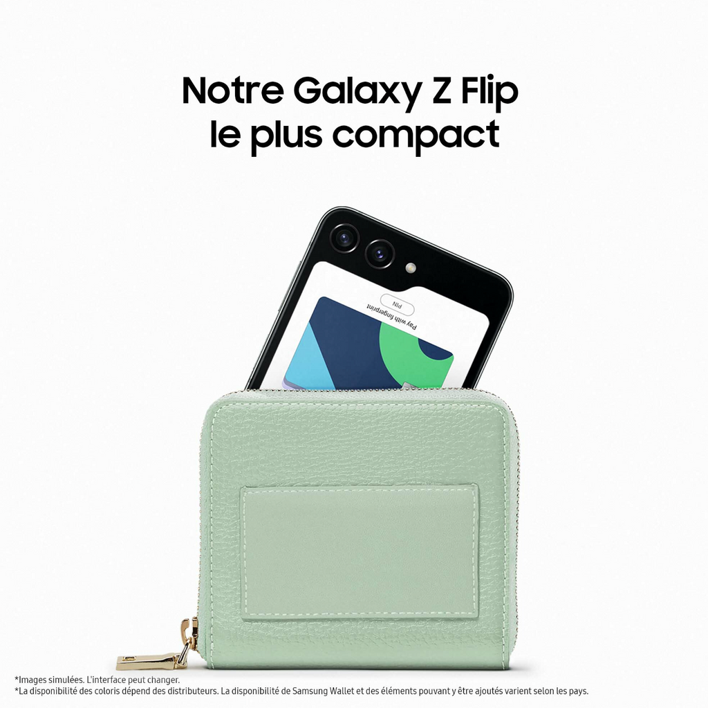 Reconditionné - Samsung Galaxy Z Flip 5 256Go 5G 7.6" - Garantie 12 mois