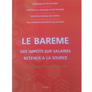 LE BAREME des Impôts Sur Salaires Retenus à la Source