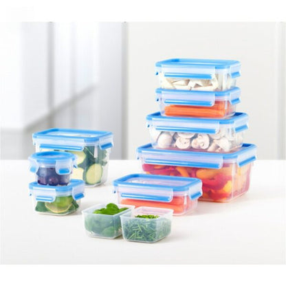 BOITE A PROVISION TEFAL SET DE 5PCS EN PLASTIQUE RECTANGULAIRE