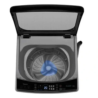 MACHINE À LAVER AUTOMATIQUE MIDEA - 14KG - PUISSANCE 650W - OUVERTURE PAR LE HAUT - ESSORAGE - RINÇAGE - MA200W140/G