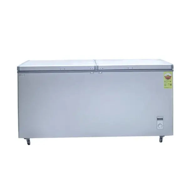 CONGÉLATEUR HORIZONTAL DOUBLE PORTES AVEC CLÉ NASCO - 600L NET - 2 PANIERS À L’INTÉRIEUR - FAIBLE BRUIT - THERMOSTAT RÉGLABLE - ECONOMIQUE - R600A - NAS-850FL-DD