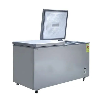 CONGÉLATEUR HORIZONTAL DOUBLE PORTES AVEC CLÉ NASCO - 600L NET - 2 PANIERS À L’INTÉRIEUR - FAIBLE BRUIT - THERMOSTAT RÉGLABLE - ECONOMIQUE - R600A - NAS-850FL-DD