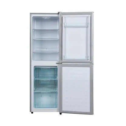 REFRIGÉRATEUR COMBINÉ DOUBLE PORTES NASCO - 158L NET - ECONOMIQUE - 3 TIROIRS AU CONGÉLATEUR - NASD2-243FL-DS