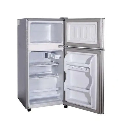 RÉFRIGÉRATEUR DOUBLE PORTES NASCO - 76L - ÉCONOMIQUE - UN ESPACE AU CONGÉLATEUR - R600A - NASF2-105FL-DS