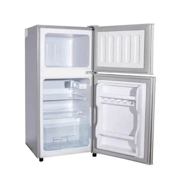 RÉFRIGÉRATEUR DOUBLE PORTES NASCO - 86L - ÉCONOMIQUE - UN ESPACE AU CONGÉLATEUR - R600A - NASF2-110FL-DS