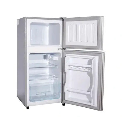 RÉFRIGÉRATEUR DOUBLE PORTES NASCO - 86L - ÉCONOMIQUE - UN ESPACE AU CONGÉLATEUR - R600A - NASF2-110FL-DS
