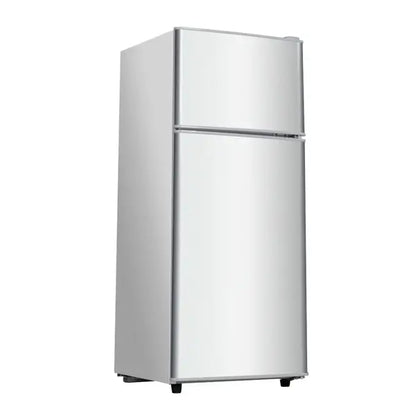 RÉFRIGÉRATEUR DOUBLE PORTES NASCO - 102L - ÉCONOMIQUE - UN ESPACE AU CONGÉLATEUR - R600A - NASF2-202FL-DS